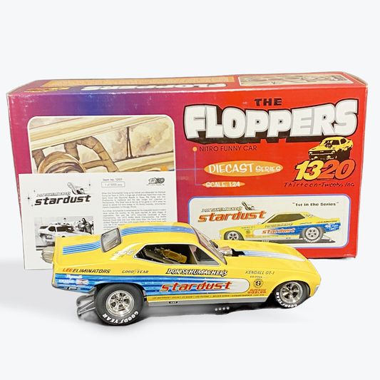 1/24 Scale 1973 Don Schumacher Stardust Barracuda - from The Floppers series by 1320 Inc #2358/3500