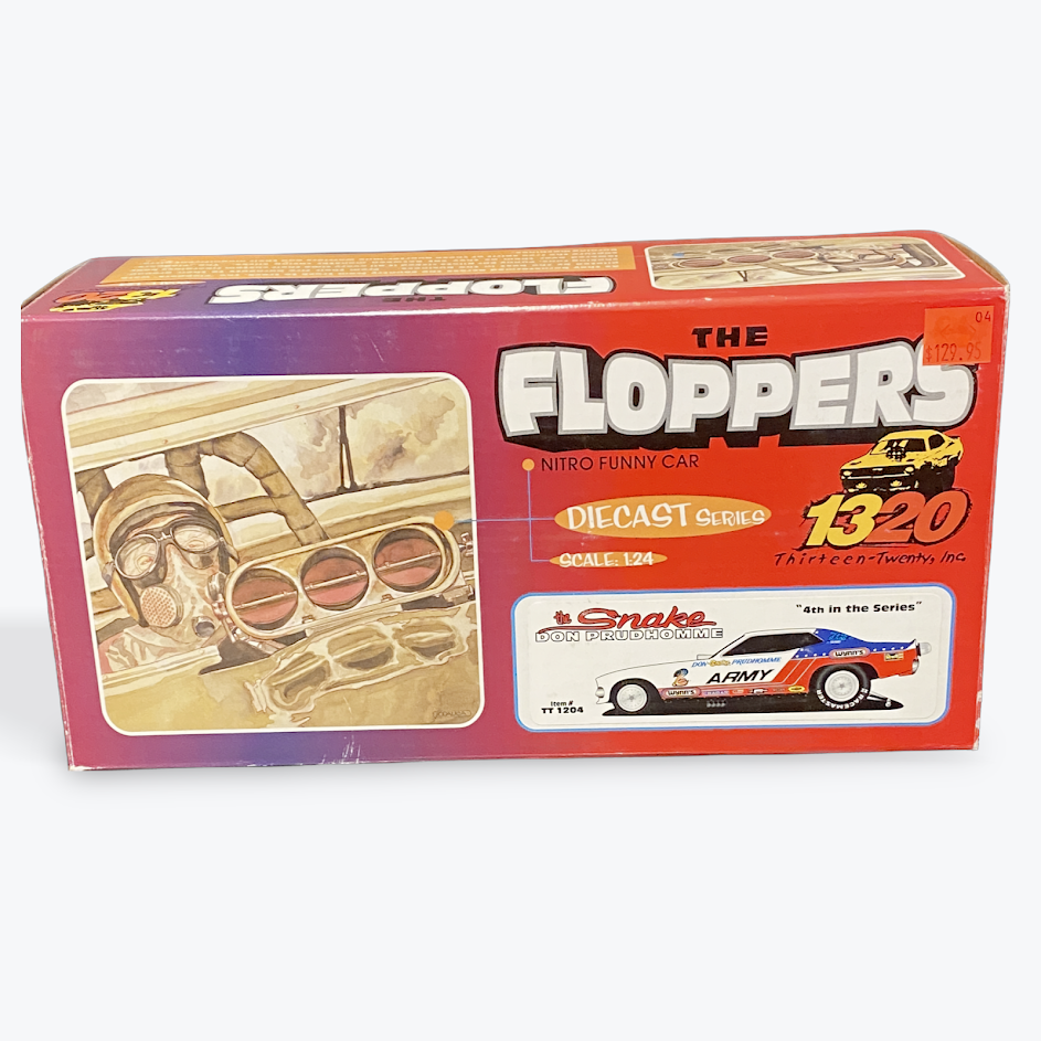 1/24 Scale 1974 Don Prudhomme Barracuda "ARMY" Funny car - from "The Floppers" Series by 1320 Inc. - #4431/5000