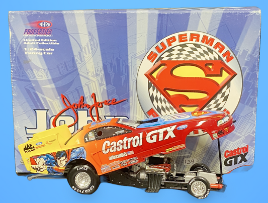[LIMITED EDITION] 1999 Force, John F/C 1/24 Scale Castrol GTX "Superman" Mustang - Action