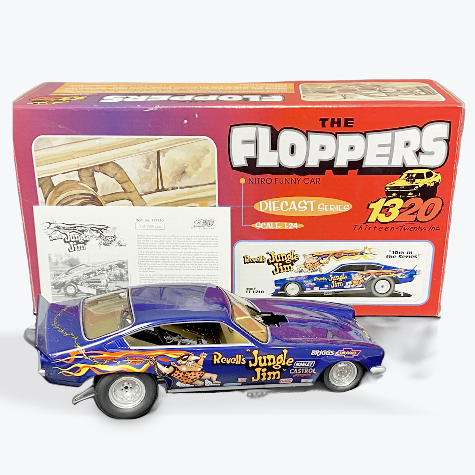 1/24 Scale 1973 Jungle Jim Vega Dodge - from The Floppers series by 1320 Inc - #610/3500