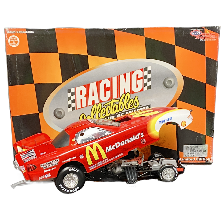 1/24 Scale 1997 Cruz Pedregon Funny Car McDonalds Pontiac - Racing Collectibles