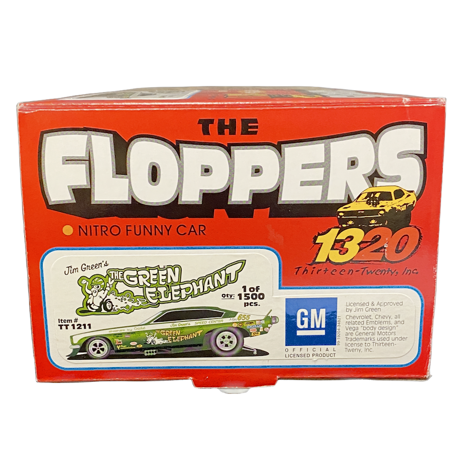 1/24 Scale 1973 Jim Green's Green Elephant Vega - from The Floppers series by 1320 Inc #370/1500