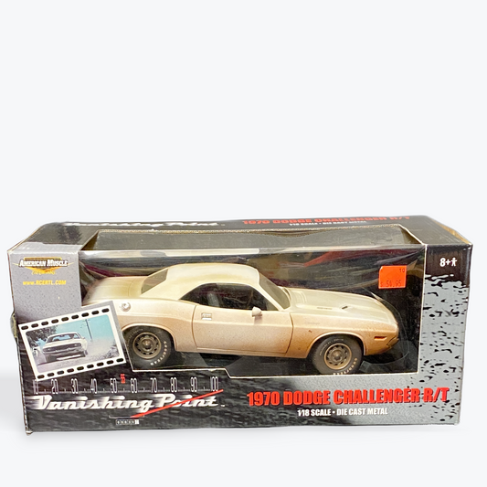1/18 Scale 1970 Dodge Challenger R/T (Weathered Exterior) - Ertl Collectibles