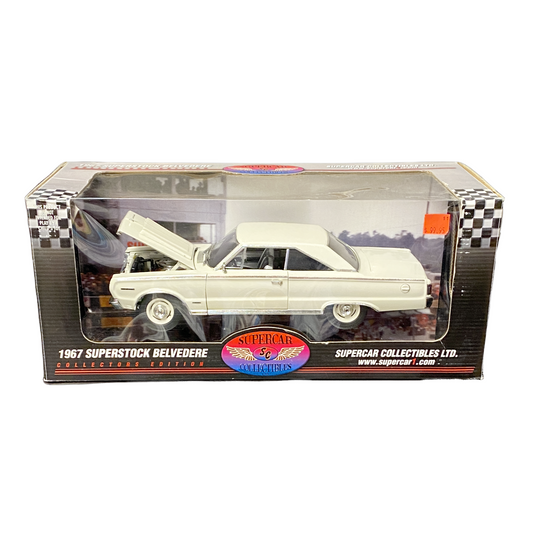 1/18 Scale 1967 Plymouth Belevedere Factory SS	White - Highway 61