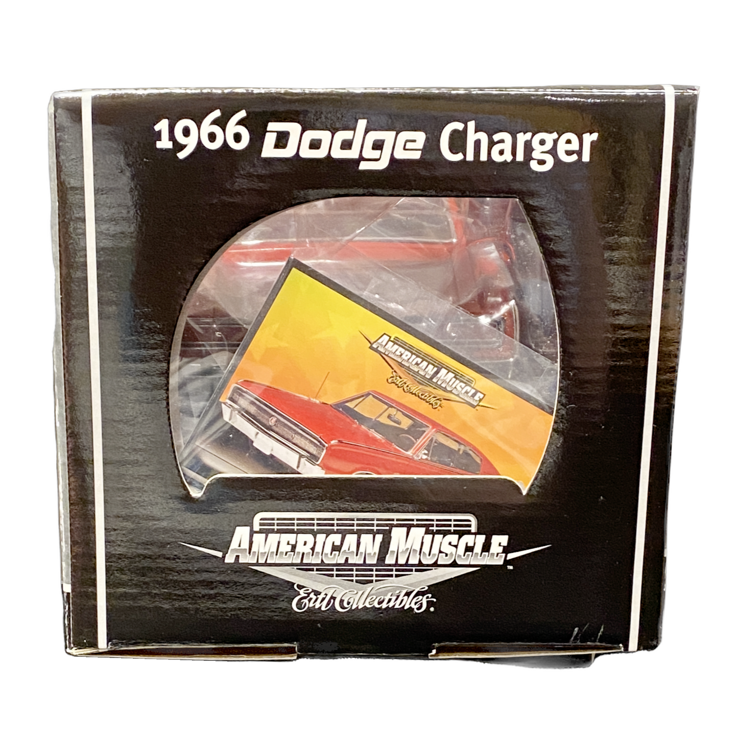 1/18 1966 Dodge Charger Hemi Authentics Series Red w/black interior - Ertl Collectibles