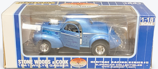 1/18 Scale 1941 Willy's Gasser - Stone Woods Cook - Heritage Racing Series #5