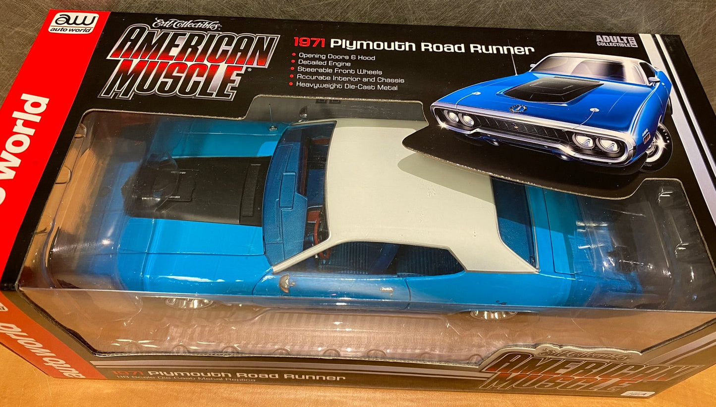 1/18 Scale 1971 Plymouth Road Runner