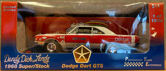 1/18 Scale 1968 Dodge Dart GTS Dick Landy Super/Stock 440 LIMITED EDITION