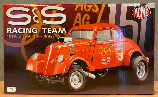 1/18 Scale 1933 Willy's Gasser S&S Racing - K.S. Pitman
