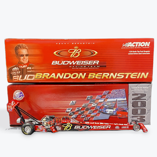 1/24 Scale 2003 Brandon Bernstein Budweiser Top Fuel in Red [LIMITED EDITION] - Action