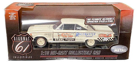 1/18 Scale 1967 Plymouth Belvedere - Stiles & Stahl