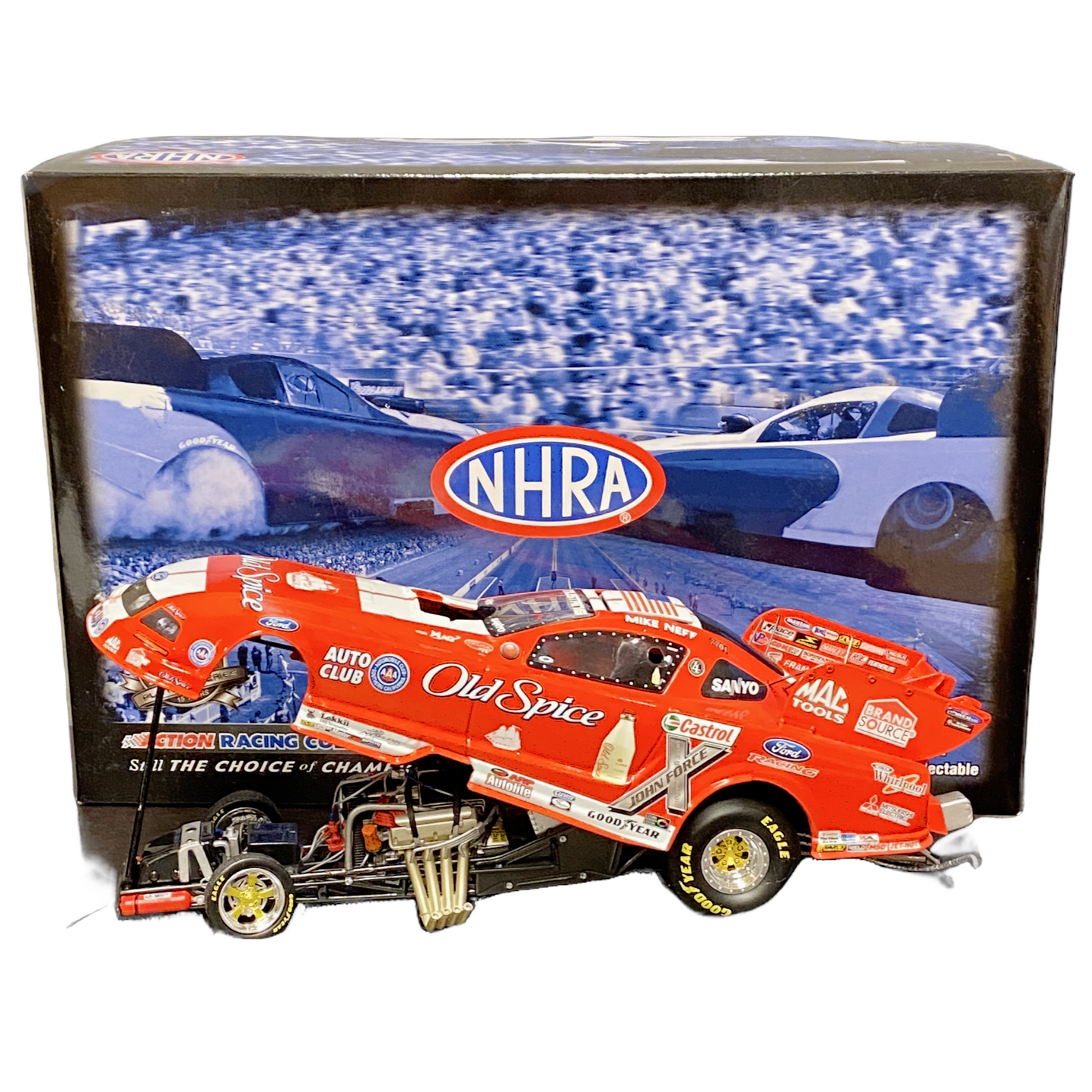 1/24 Scale Funny car - Action Racing Collectibles - 2008 Mustang Funny Car - Mike Neff Old Spice