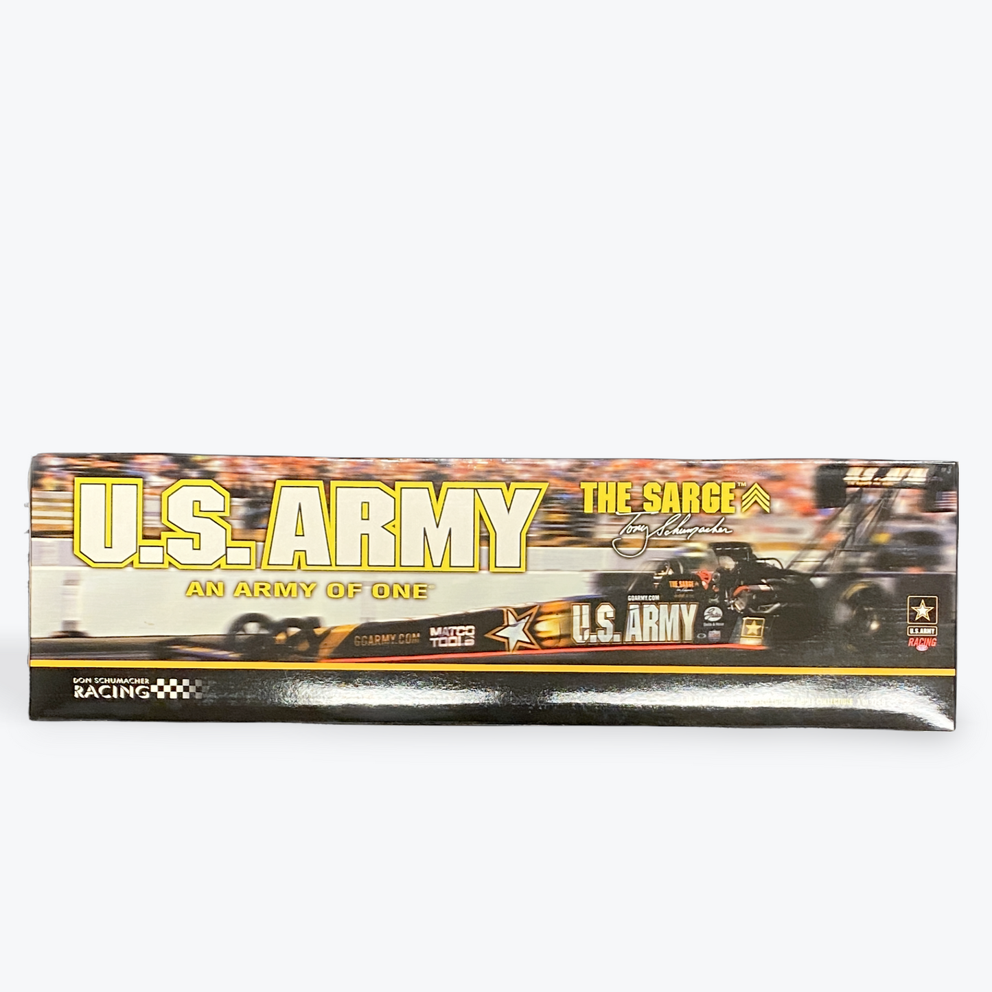 1/16 Scale - 2003 Tony Schumacher US Army Top Fuel Dragster - Action Racing Collectibles - in Display case