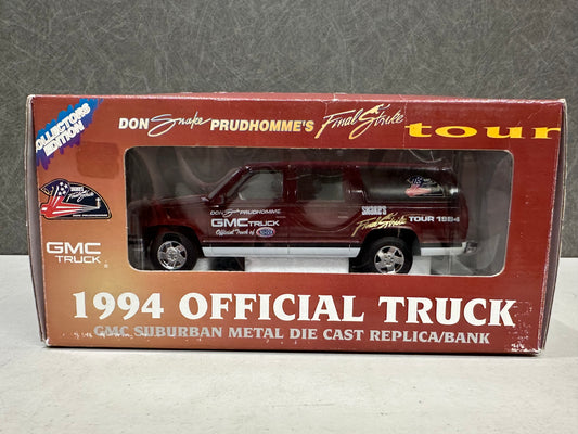 1/25 scale 1994 Official GMC Truck Don Prudhomme's final strike tour