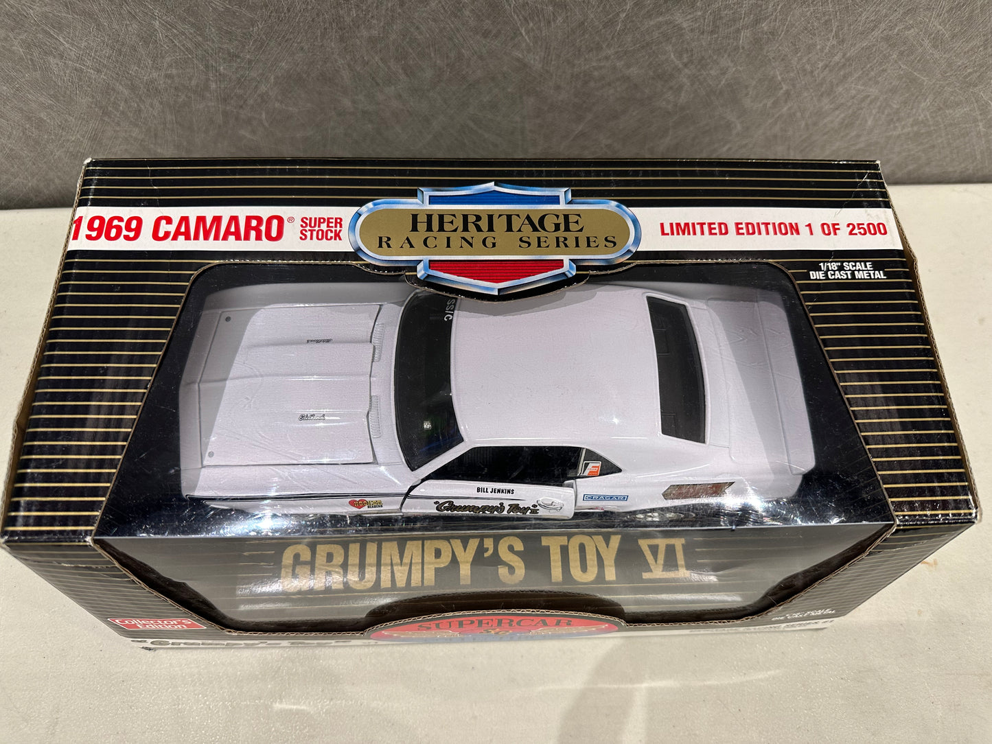 1/18 Supercar collectibles 1969 Camaro Super Stock - Grumpy's Toy VI - Limited Edition 1 of 2500