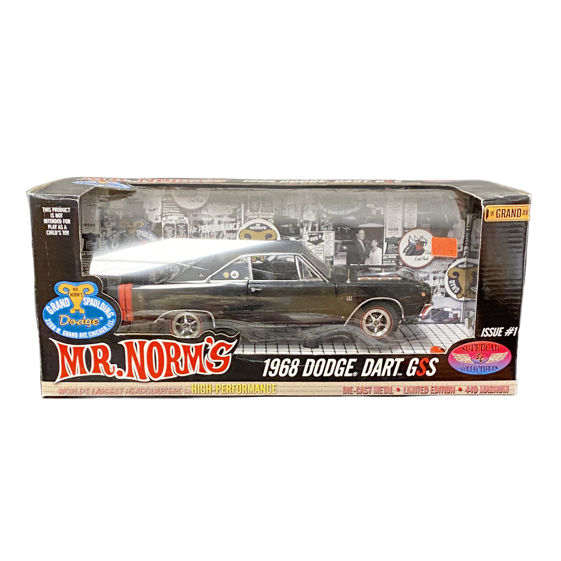 [LIMITED EDITION] 1/18 Scale 1968 Dodge Dart GSS Mr