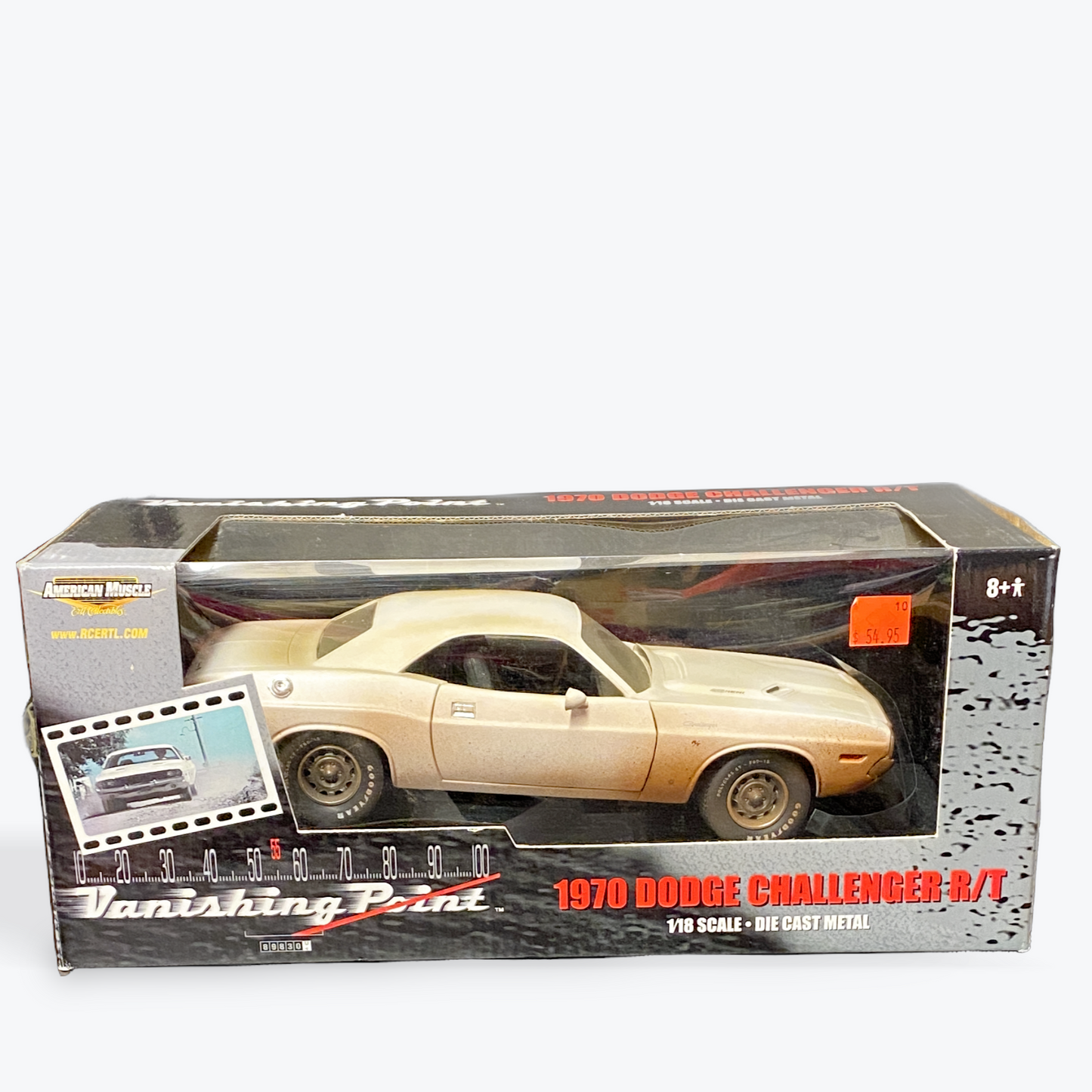 1/18 Scale 1970 Dodge Challenger R/T (Weathered Exterior) - Ertl Collectibles