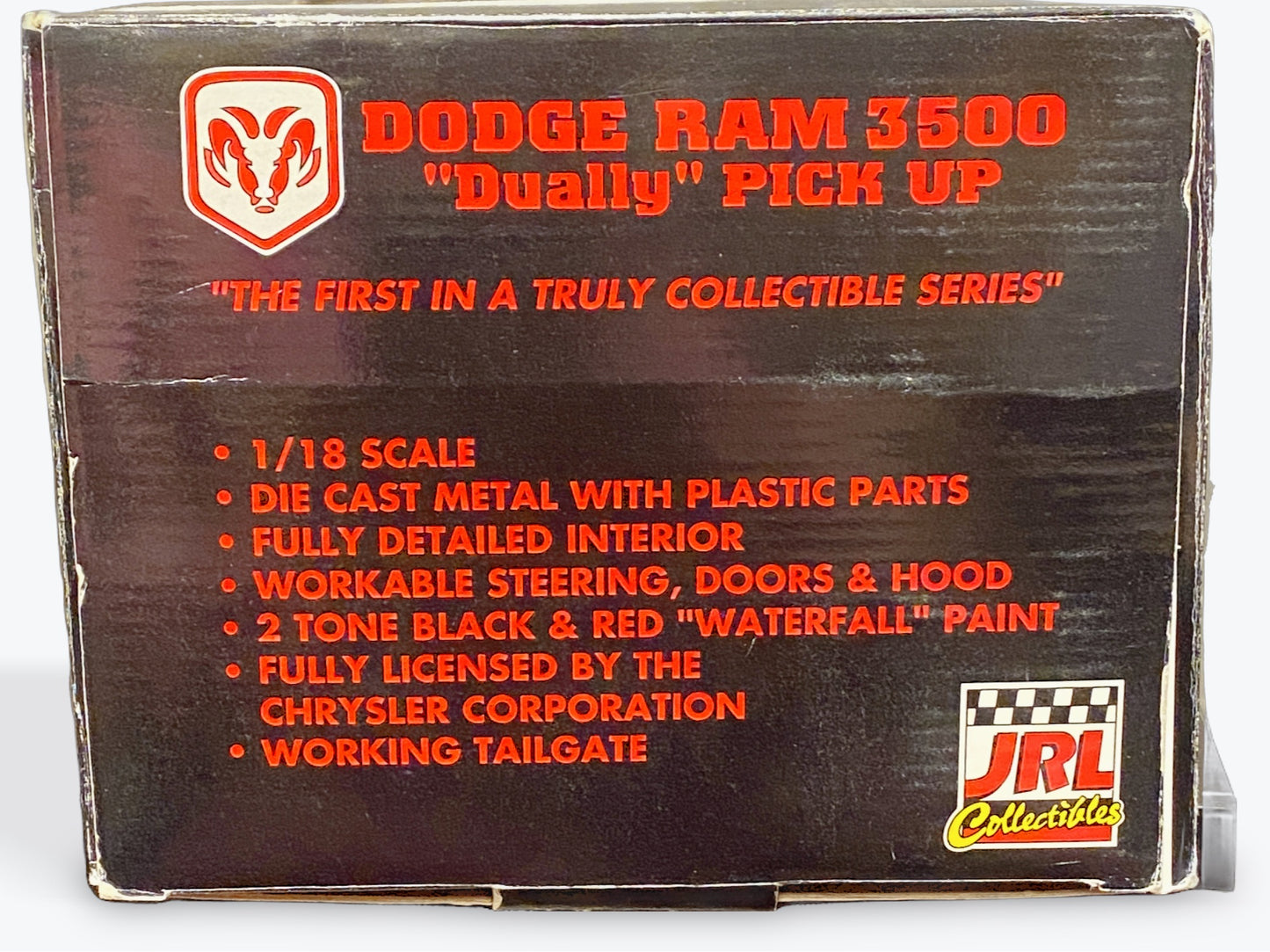 1/18 Scale Dodge Ram 3500 One Ton Dually V-10